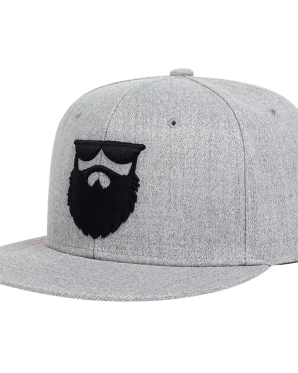 Bold Beard Design Adjustable Cap for Unisex